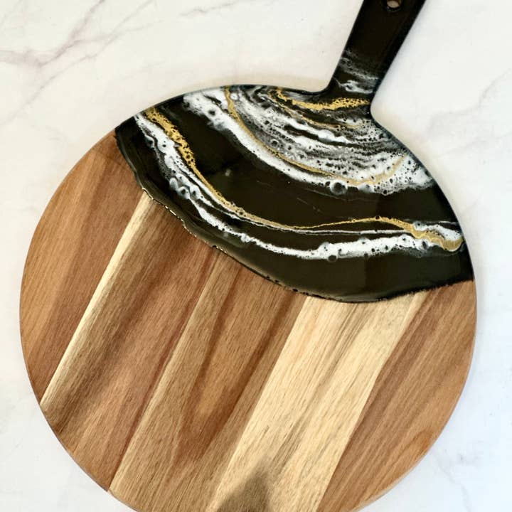 Fluid Life by Sharon - Wholesale Cheese Board - Resin paddle cheese board