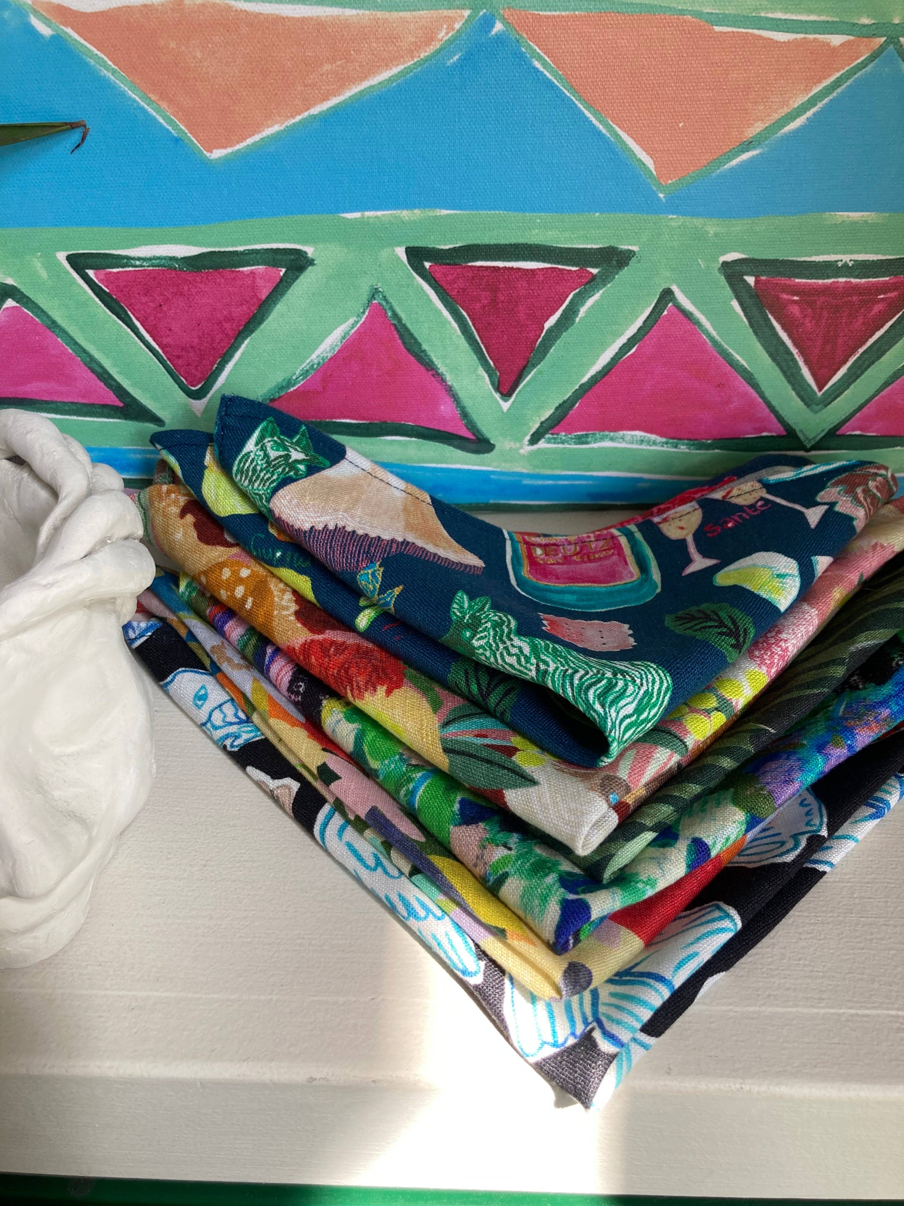 Tara Whalley – Guardanapo e pano de jantar por atacado – Guardanapos (conjunto de 2)3