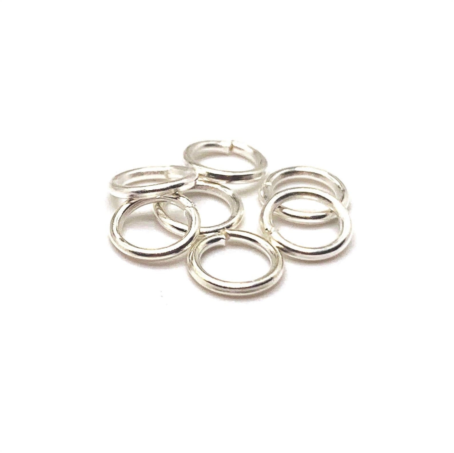 BestBeads&Beyond - Wholesale Craft Supplies - Gold/Bright Silver Jump Ring, 5mm/6mm/8mm/10mm/14mm, Open Jump Ring, Jump Rings, Bulk Jump Rings, jump Ring for supply, sku#OJR11