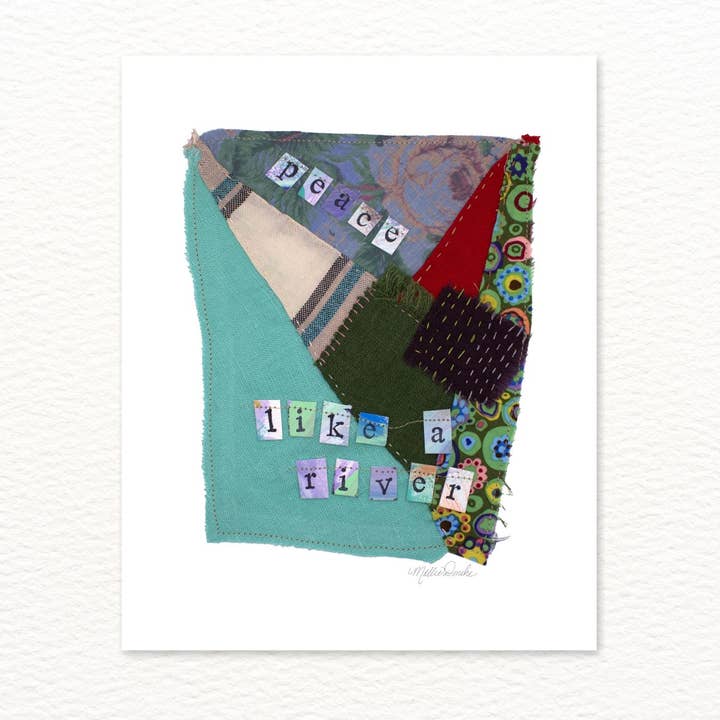 "Peace Like a River" Print for wholesale by Mollie Donihe