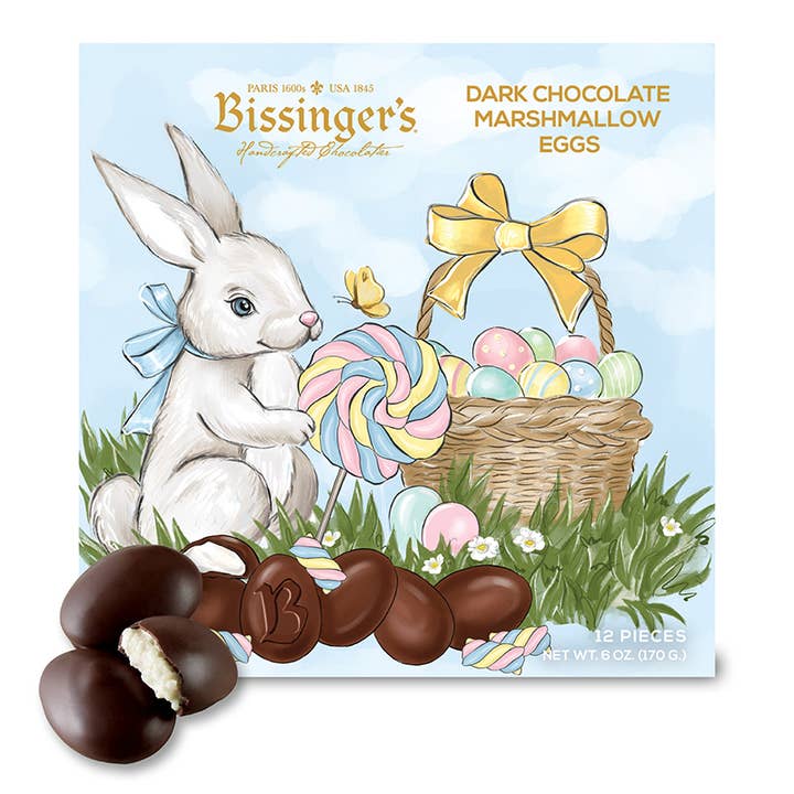 Bissinger's Dark Marshmallow Eggs for wholesale by Bissinger's
