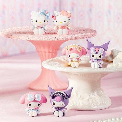 K-Wonderland - Wholesale Figurine Toy - Kids - Sanrio Characters “Sweet Lace” Mini Figure Series2