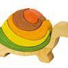 Puzzle apilador de tortugas de madera para venta al por mayor de PoppyBabyCo