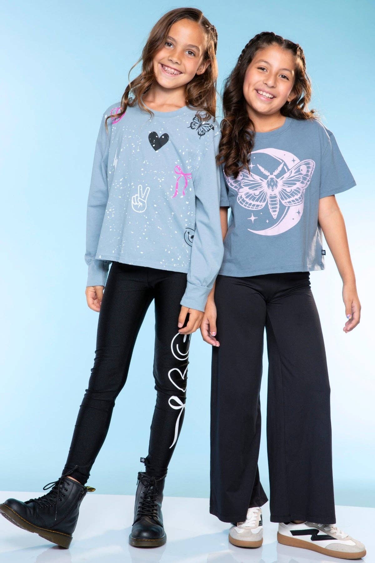 PixieLane - Wholesale Fashion Leggings - Kids - High Shine Long Legging12