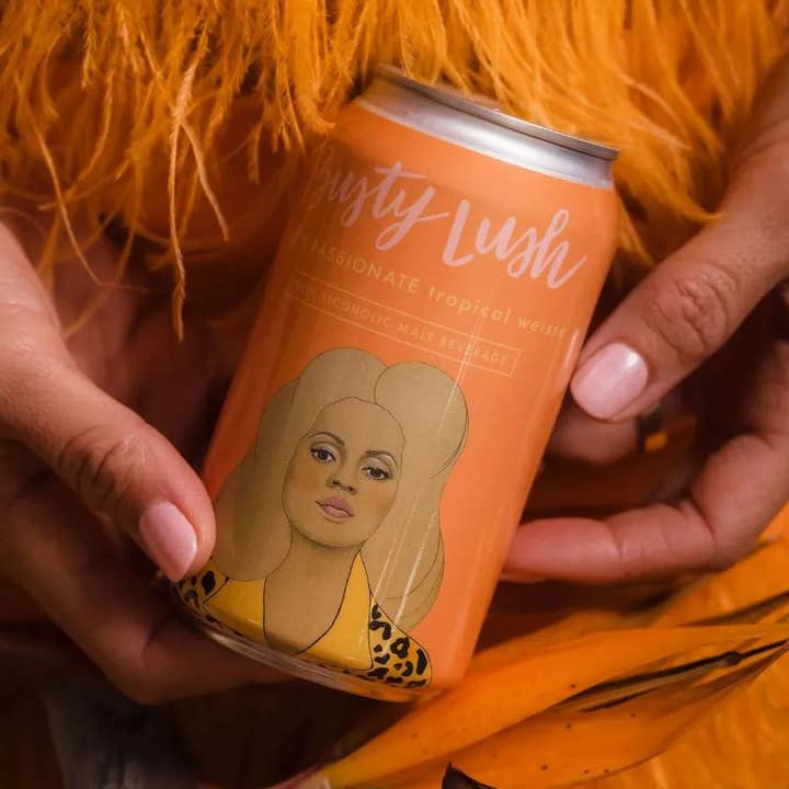 She's Passionate Non-Alcoholic Tropical Weisse (4pk) for wholesale by Busty Lush