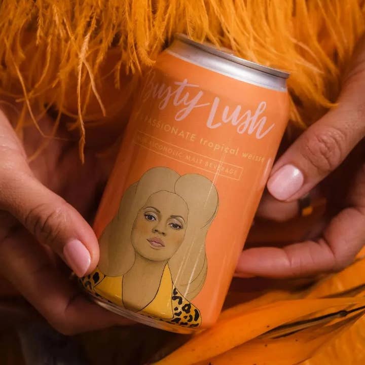 Busty Lush - Wholesale Non-Alcoholic Beer - She's Passionate Non-Alcoholic Tropical Weisse (4pk)0