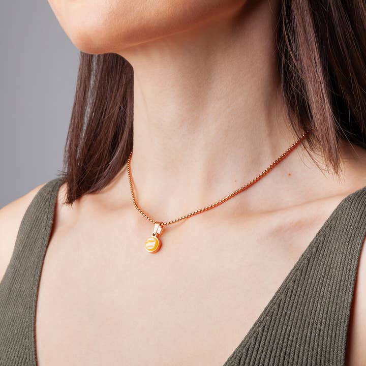 ALEXASCHA - Vendita all'ingrosso Ciondolo/pendente - Ciondolo per collana • oro rosa/giallo sole1