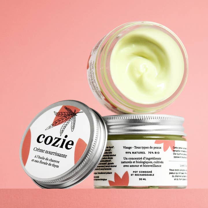 Crema viso nutriente per la vendita all'ingrosso da parte di Cozie