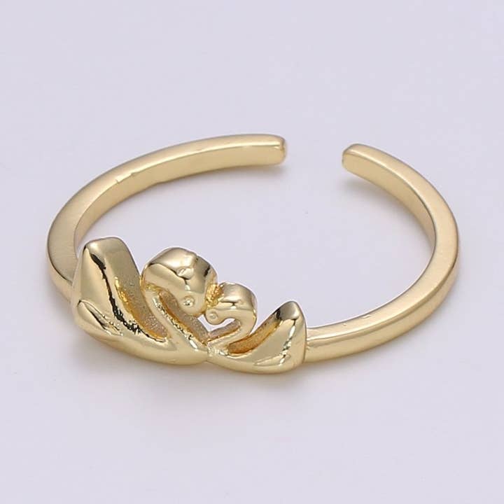 Gold Band Love Forever Swan ring, Delicate Promise Ring adjustable open Ring Dainty Twin swan Ring Minimalist Jewelry and other Purchase Wholesale delicate. Free Returns & Net 60 Terms on Faire trending on Faire.