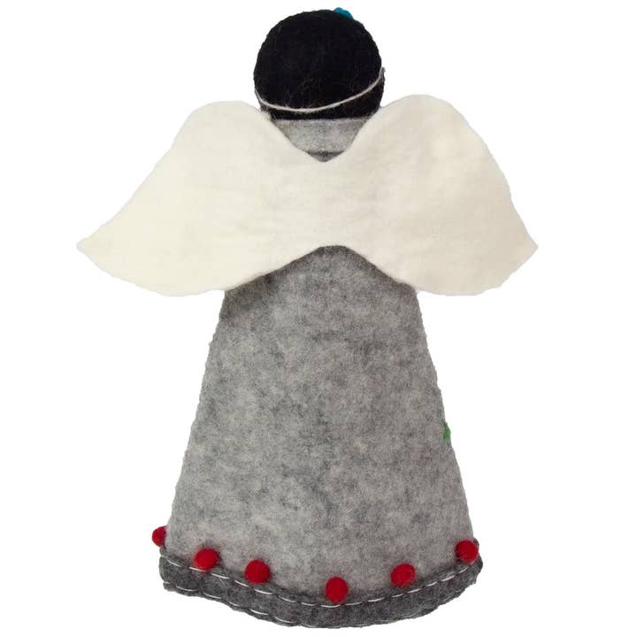 Global Crafts - Wholesale Tree Topper - Christmas Tree Topper or Tabletop Decor, Angel Topper Turquoise - 11 inch Tall3