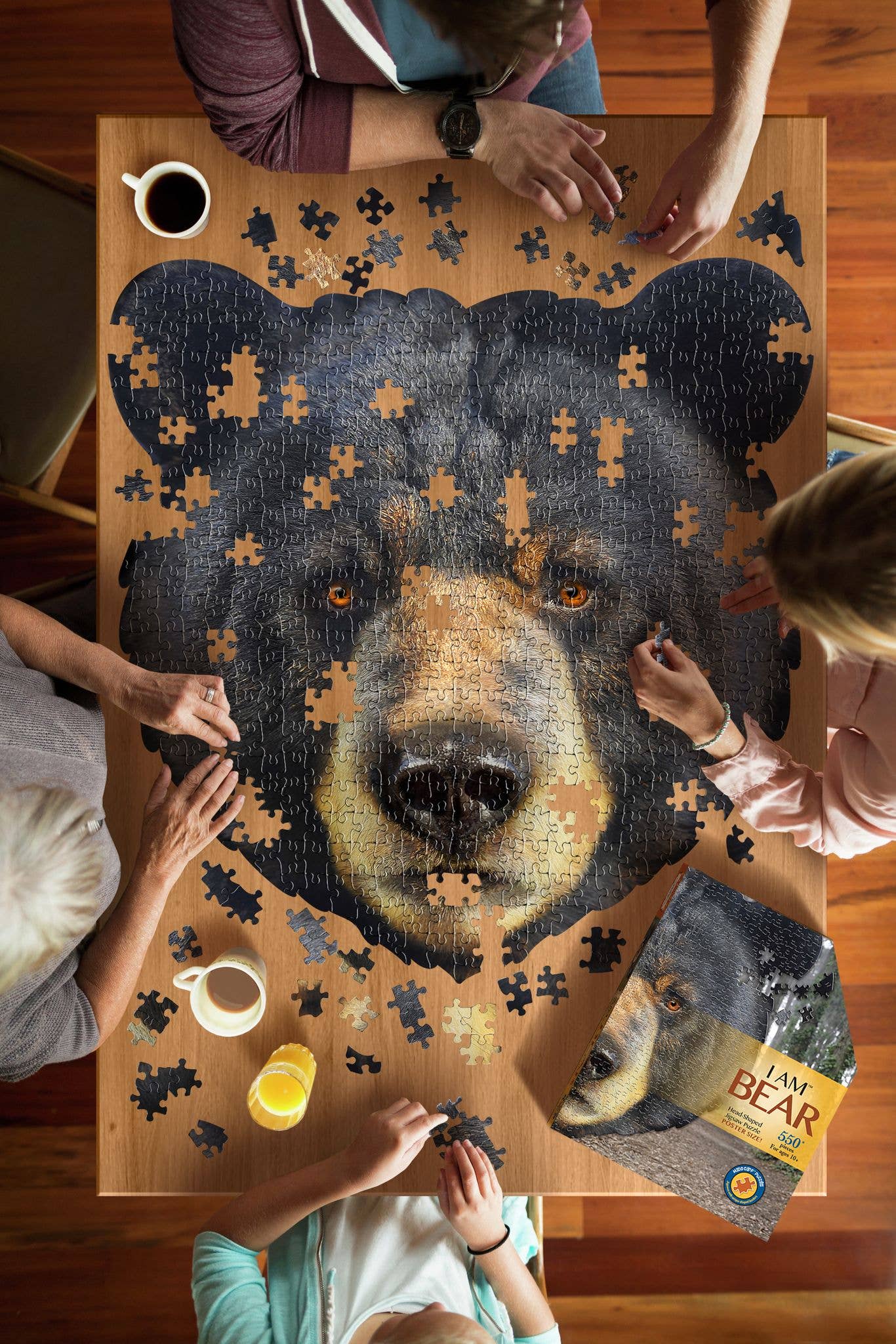 Madd Capp Games & Puzzles - Wholesale Puzzle - Adult - I AM Bear 550 piece jigsaw puzzle gift4
