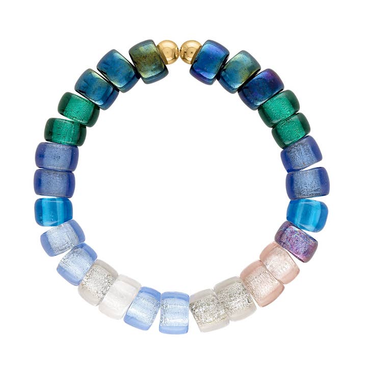 Aurora glas perle armbånd for engroshandel hos Olivia Le