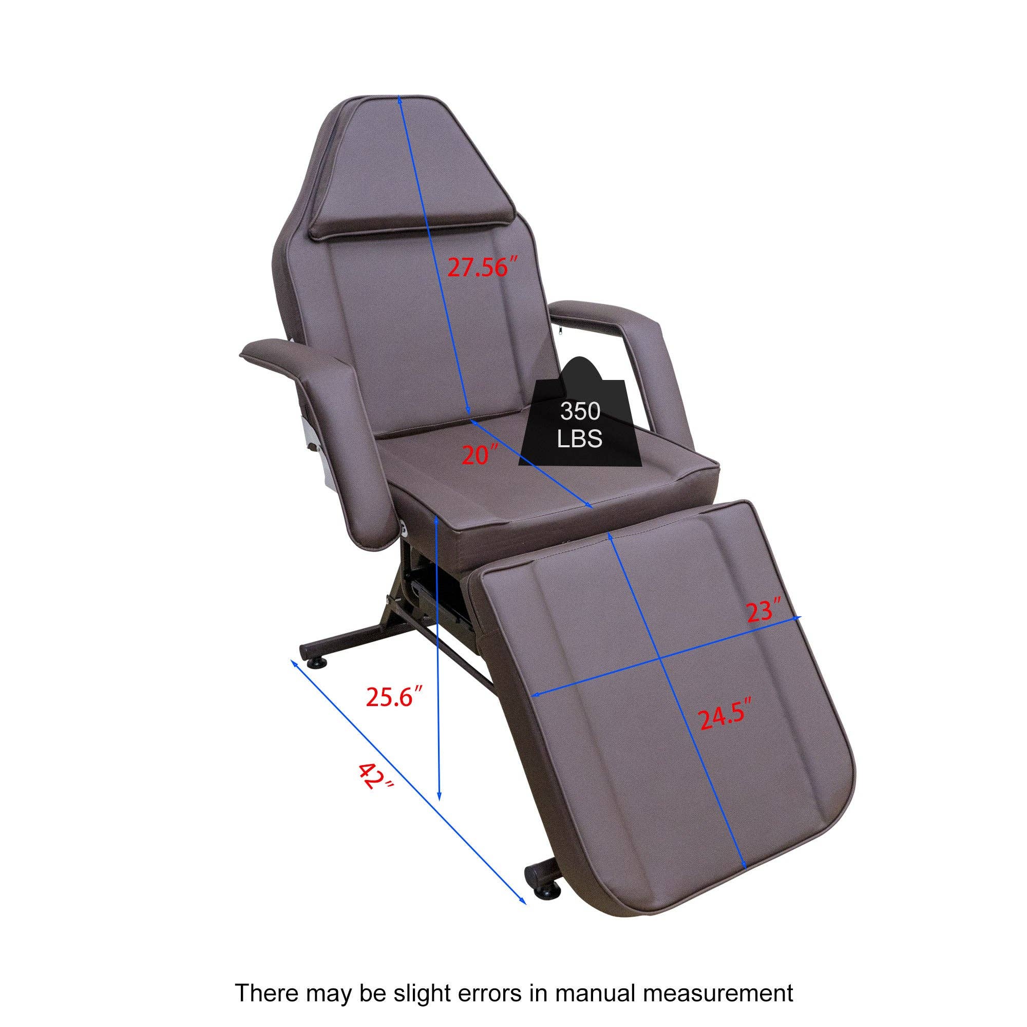 39F Inc. - Wholesale Chair - 72" Adjustable 3-Section Tattoo Chair Facial Bed Spa Salon4