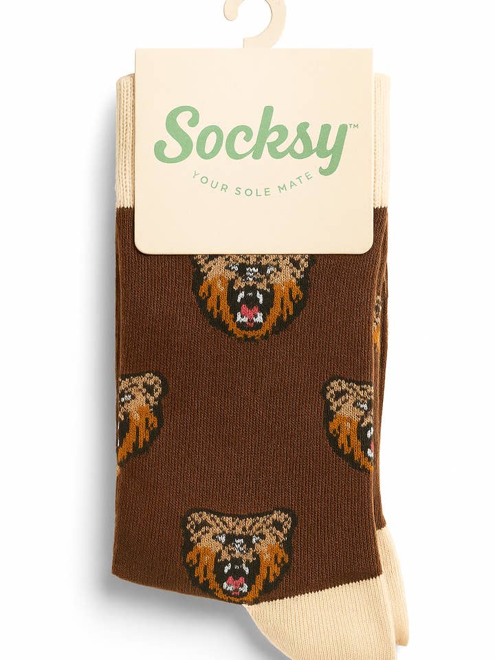 Bear Organic Socks for wholesale by Socksy