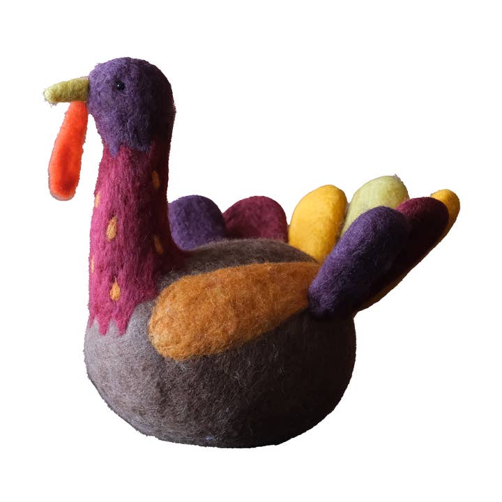 Pavo de fieltro de Acción de Gracias de Gobble Groove para venta al por mayor de Global Groove Life