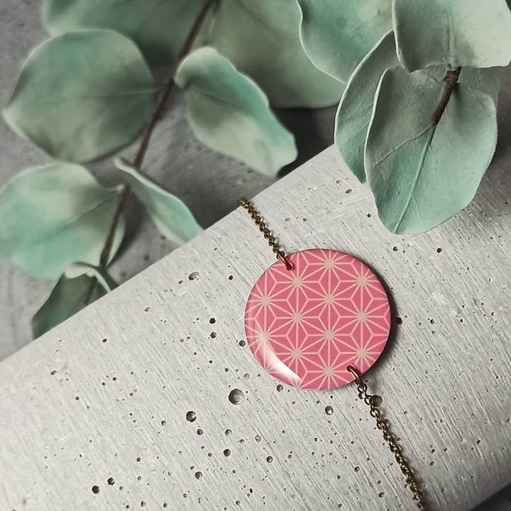 Saumur bracelet — 1028 graphic pattern for wholesale by une Hirondelle sous le Tilleul