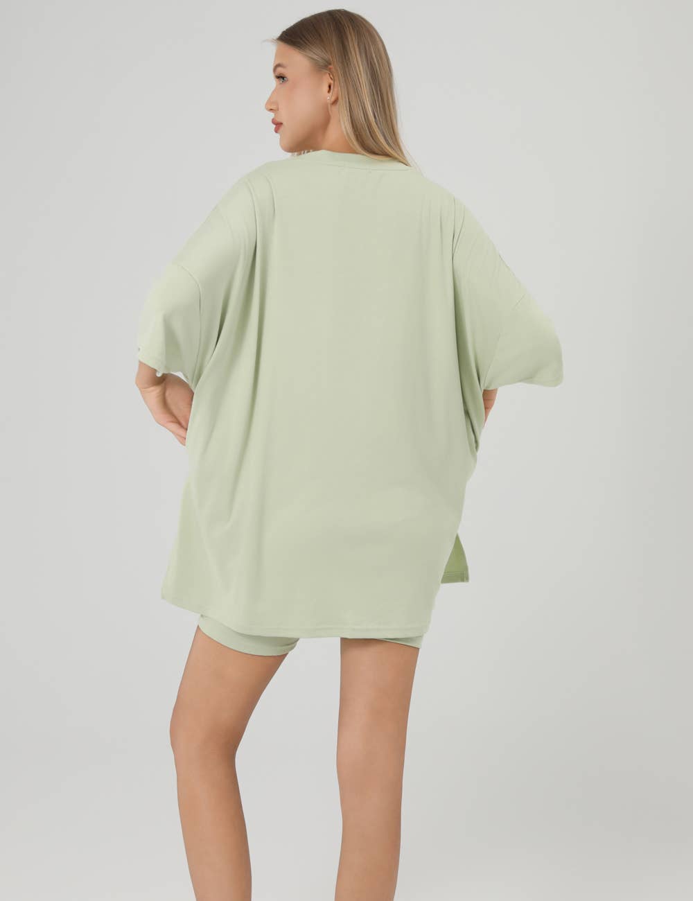 Sweetkama - Wholesale Lounge Set - Women's - Ladies Loose Top and Shorts 2PCS Casual Tee Set SKST2312962