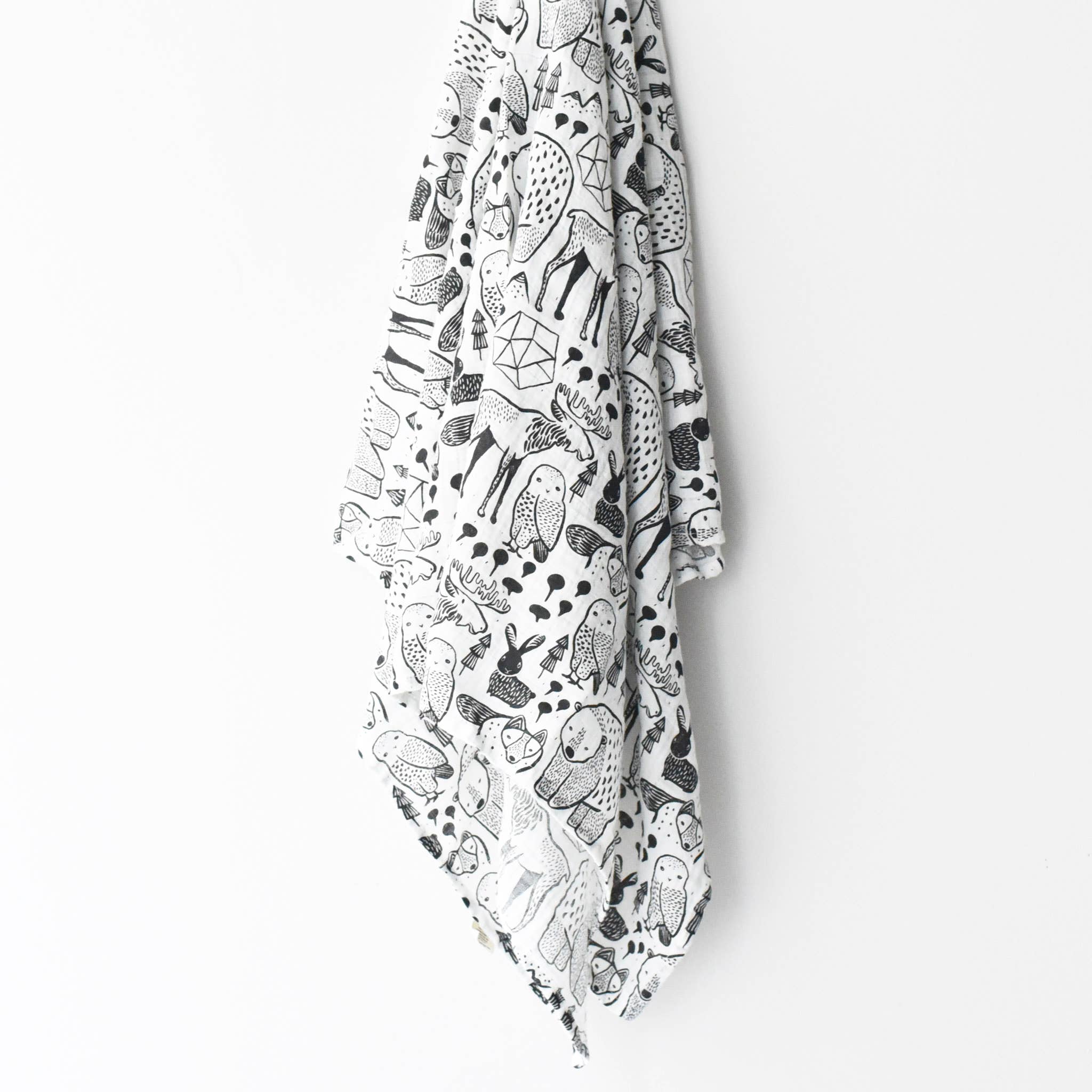 Wee Gallery – Großhandel Pucktuch – Baby – Bio Musselin Swaddle - Nordic3