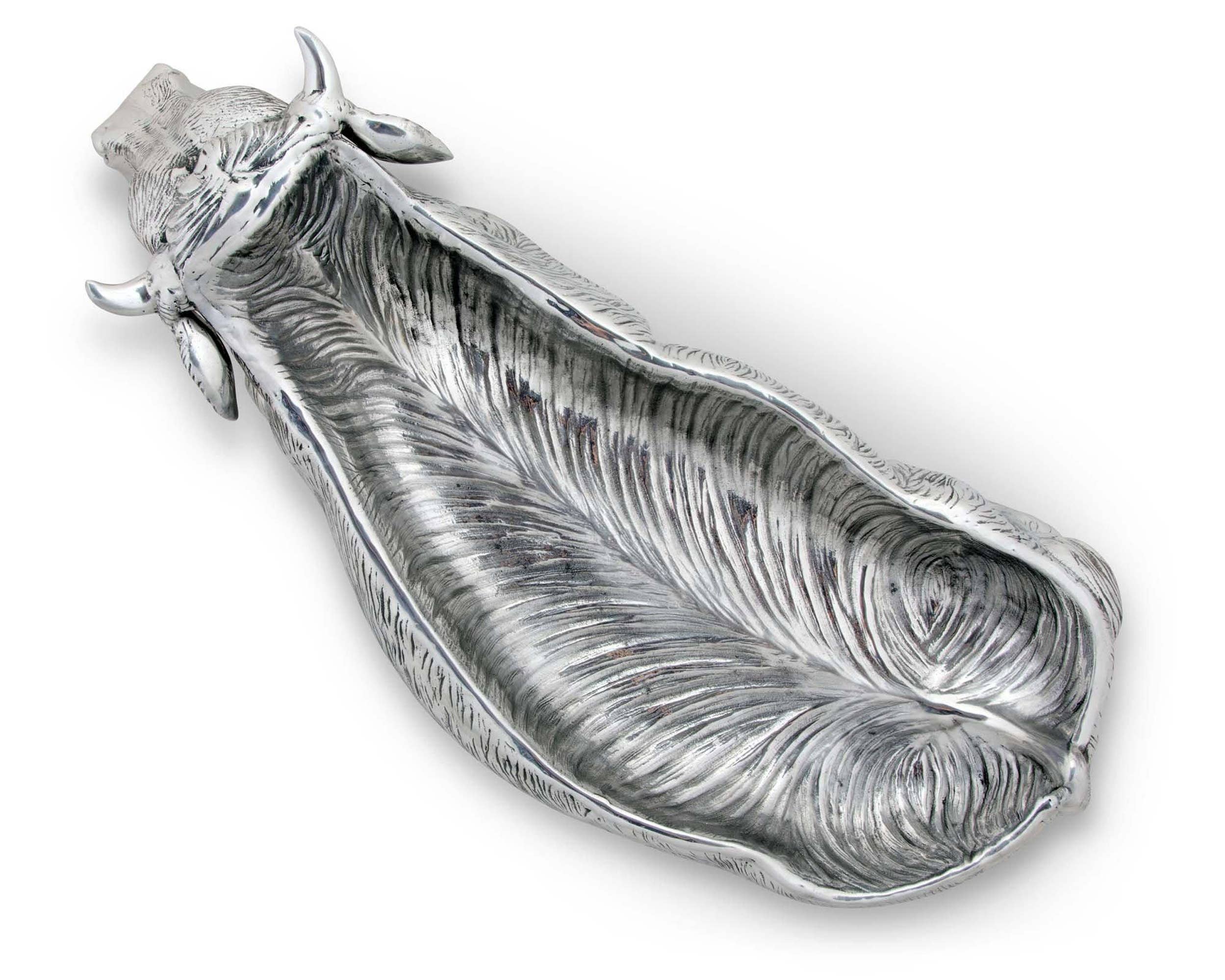 Arthur Court - Wholesale Serving Tray - Cow Carving Serving Tray4