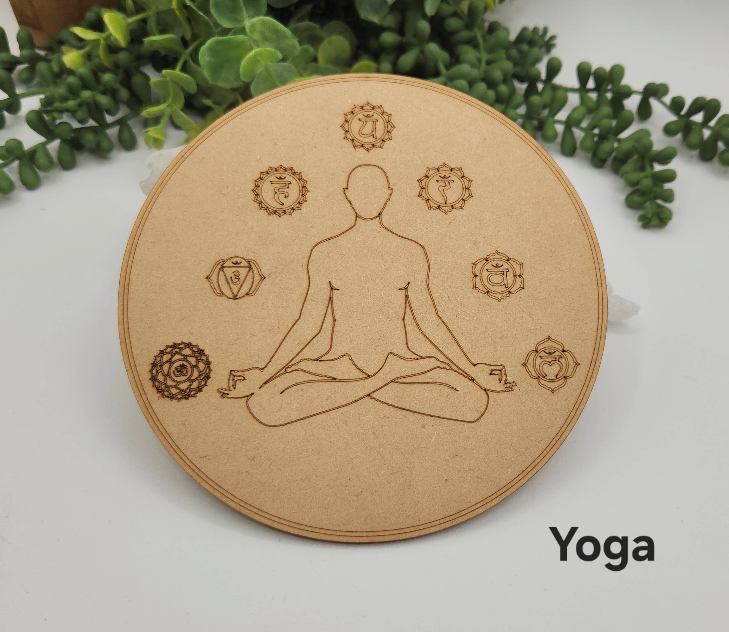 Meraki Gemstones - Wholesale Spiritual Stone/Crystal - Chakra Crystal Set-Palmstone Shape-Yoga/Meditation Box-Wood11