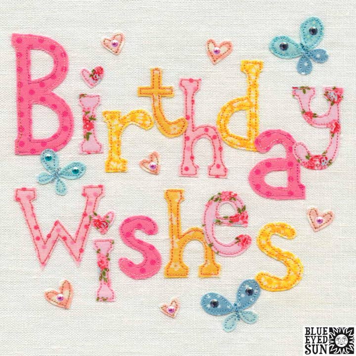 Birthday Wishes Butterflies - Vintage for wholesale by Blue Eyed Sun