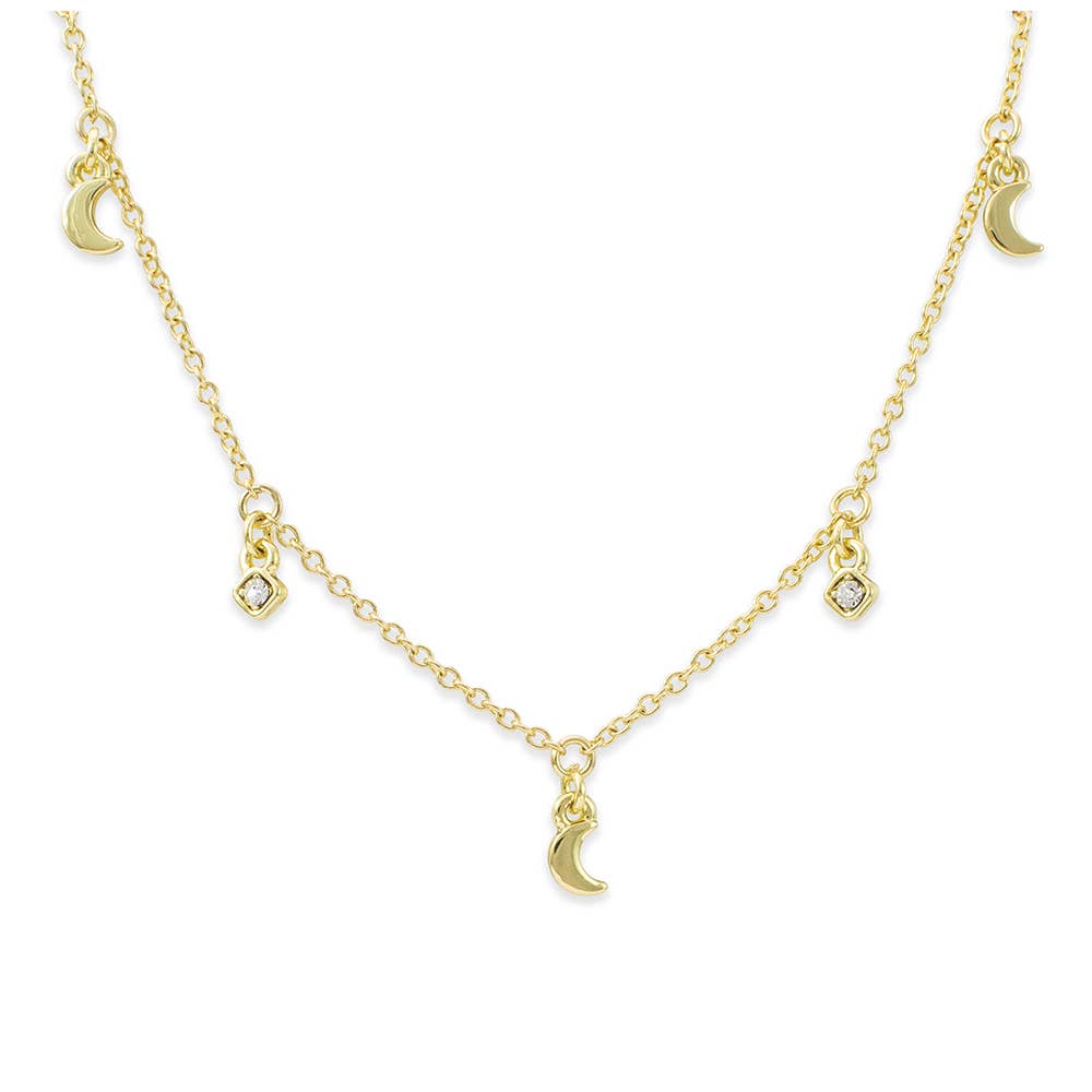 Lucky Feather - Wholesale Retailer Display - Jewelry - Dangle Necklace BUNDLE (6 qty 4pks/24 pc) + Display17