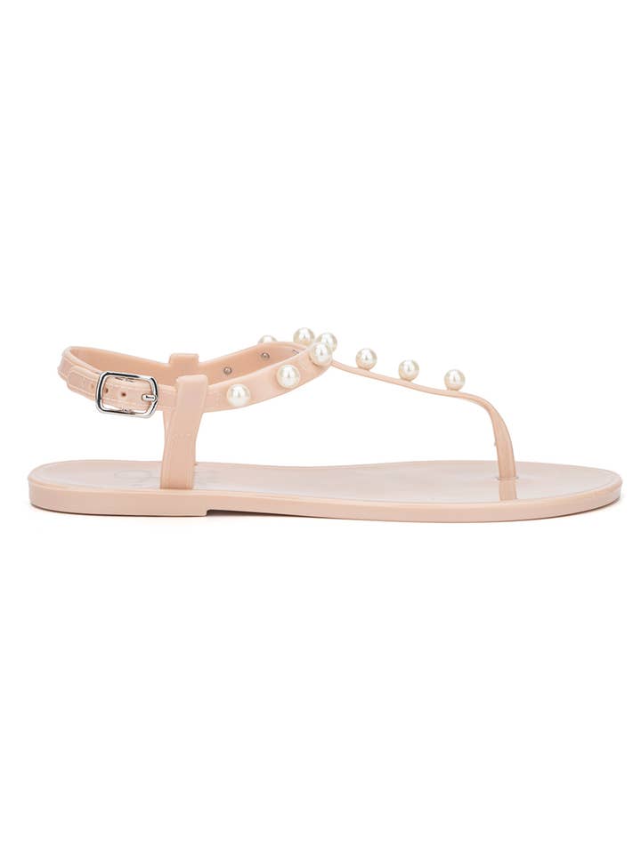 S3 Holding - Wholesale Sandals - Women's - Womens Pearl Thong Jelly Sandals