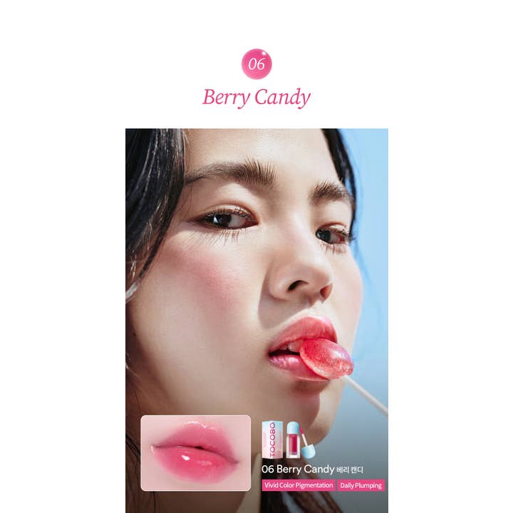 Best Beauty Group - Wholesale Lip Gloss - TOCOBO Juicy Berry Plumping Lip Oil 6