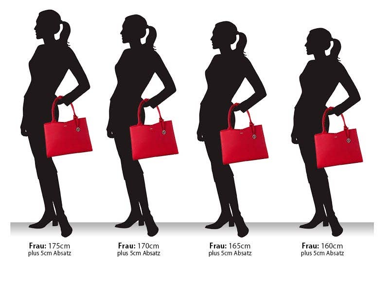 Socha - Vendita all'ingrosso Borsa per laptop - Donna - Borsa per computer portatile/borsa da lavoro da donna - Rosso ciliegia 14 pollici8