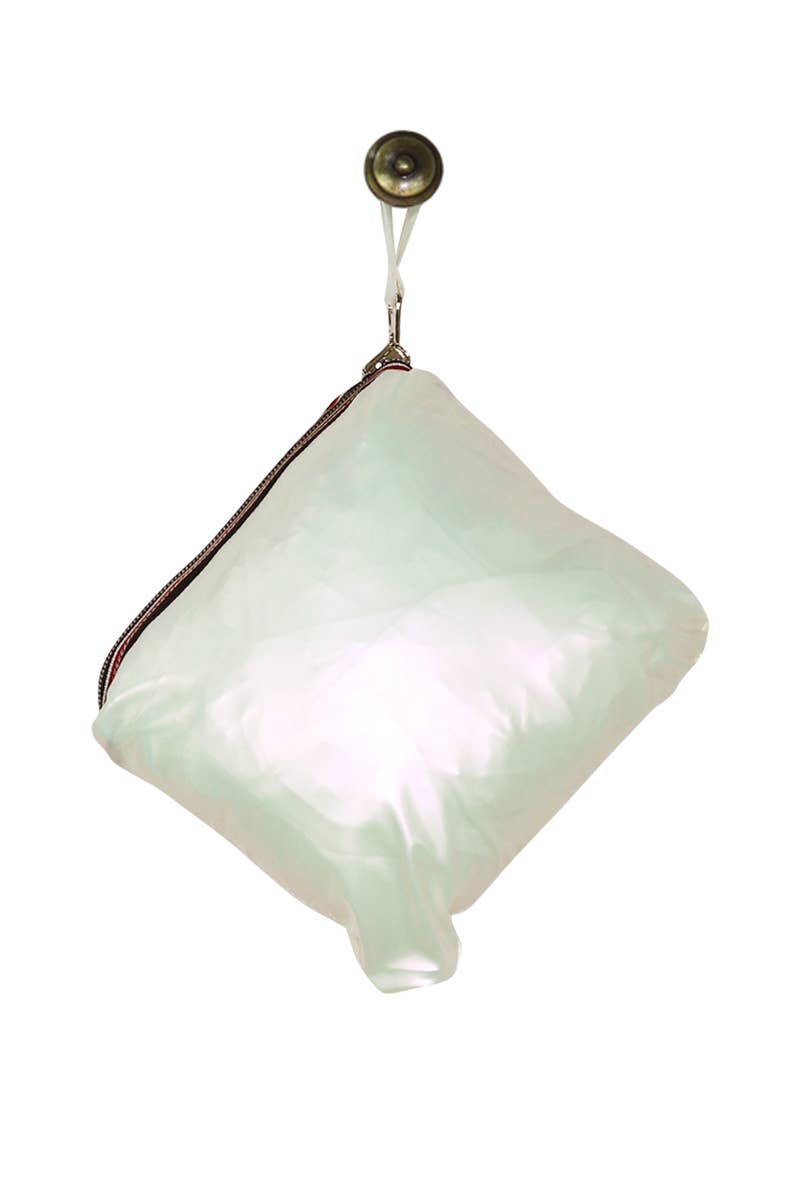 Attrait Paris - Vendita all'ingrosso Giacca antivento - Donna - Impermeabile lungo metallico con zip colorata e richiudibile9