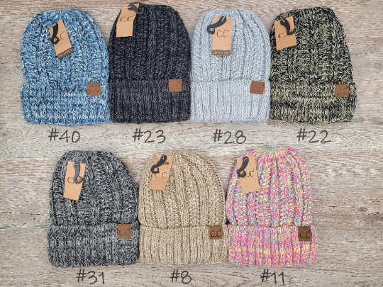 Treasure Bank – wholesale Beanie – Women's – C.C Thick Cable Knit Beanie for Adults without Pom4