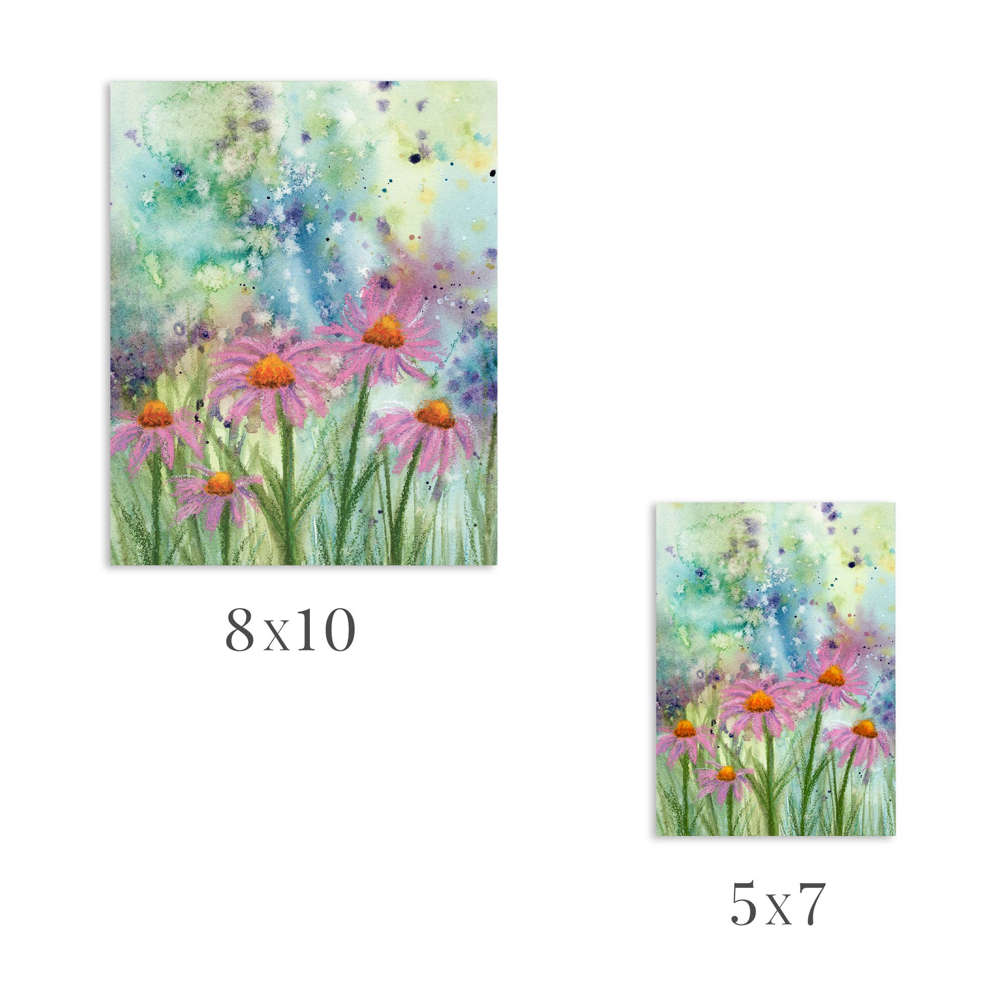 Green Artist Designs - Wholesale Art Print - Summer Blooms Art Print1