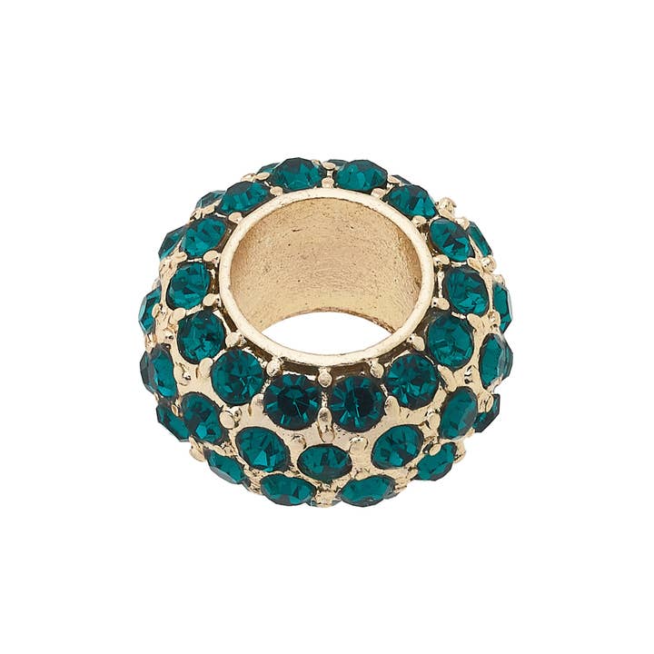 Canvas Style - Wholesale Beaded Bracelet - Pave Spacer Bead