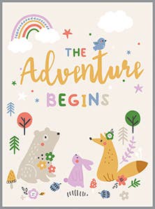 GINA B DESIGNS - Wholesale Gift Tag - Gift Enclosures - Adventure Begins1