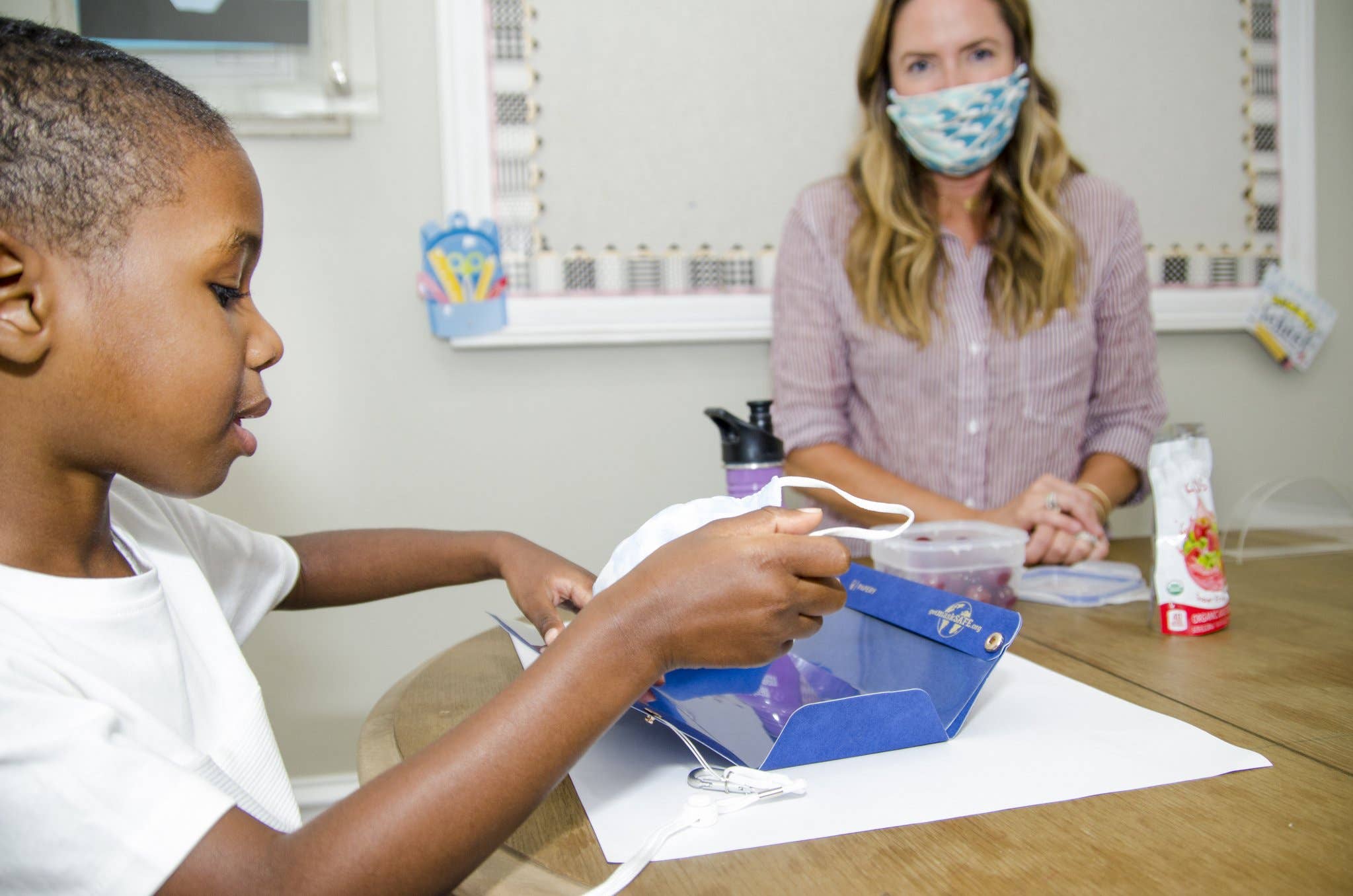 Schiffer Publishing - Wholesale Face Mask Holder - maskSAFE PORTER2