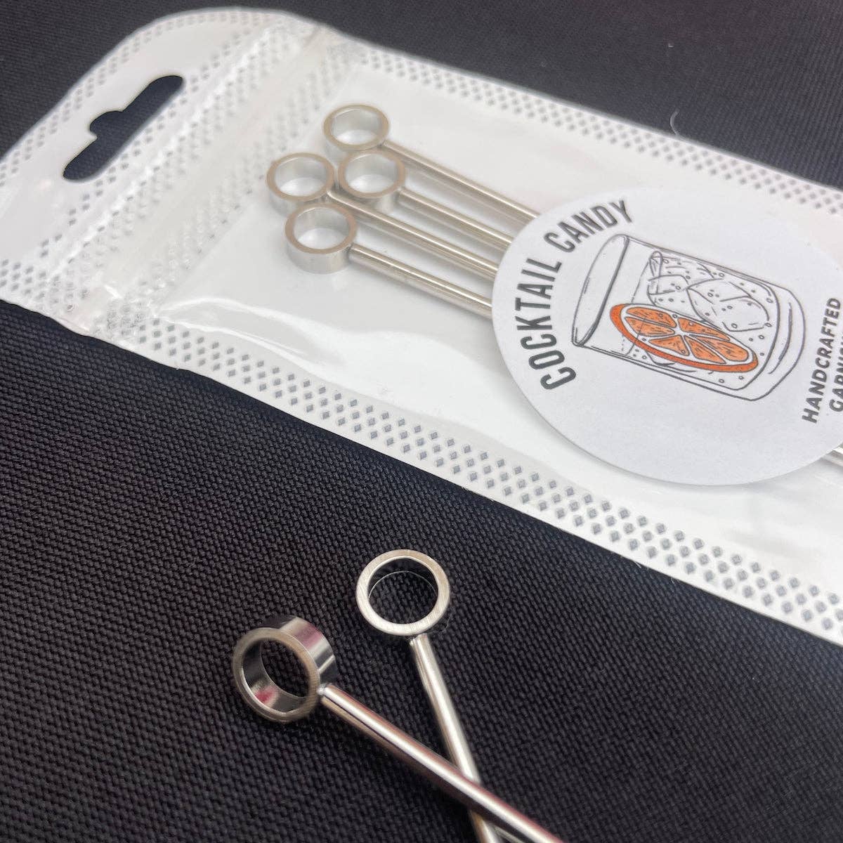 Cocktail Candy - Wholesale Cocktail Pick - Stainless Steel Cocktail Picks - 4 Pack by Cocktail Candy®3