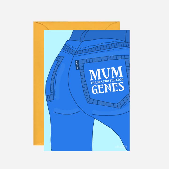 Pearl Ivy - Wholesale Mother's Day Card - Mum Genes Card