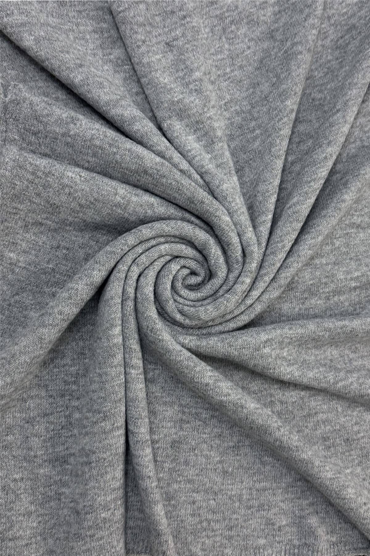 Fashion Scarf World – wholesale Poncho – Women's – Plain Cuffed Diagonal Drape Wool Poncho5