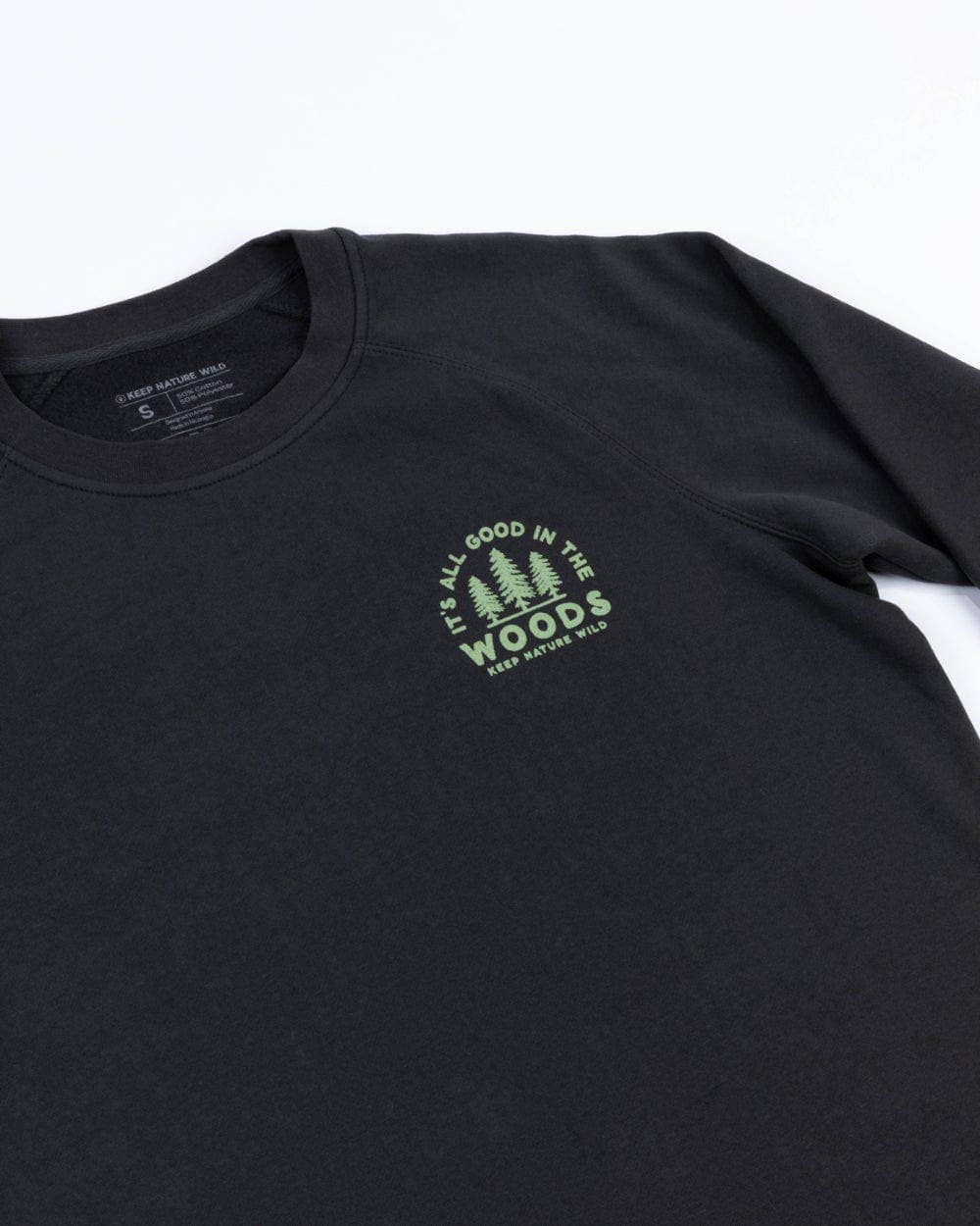 Keep Nature Wild - Wholesale Graphic Sweatshirt - Unisex - Good in the Woods Unisex Pullover | Coal4