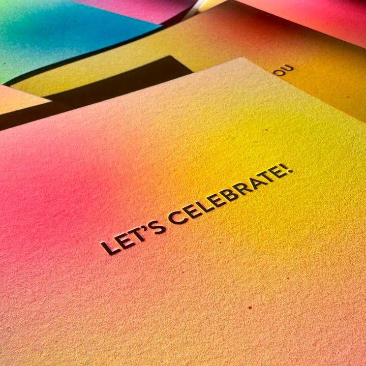 Fun House Fun House - Wholesale Congratulations Card - Let's Celebrate!1