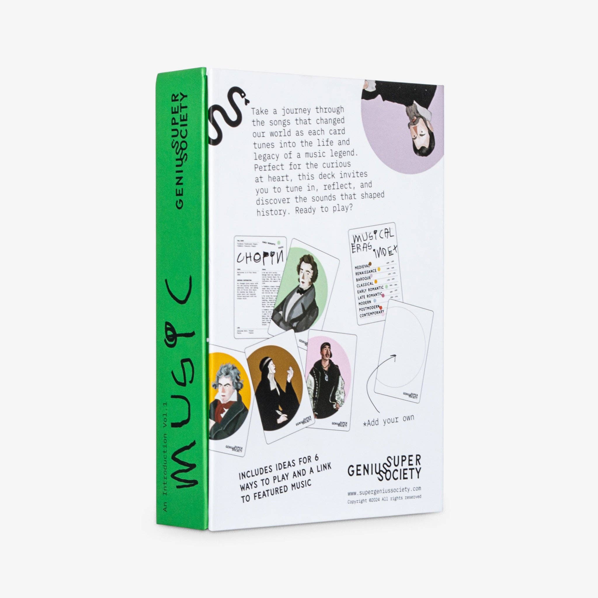 Super Genius Society - Wholesale Card Game - Music Vol. 17