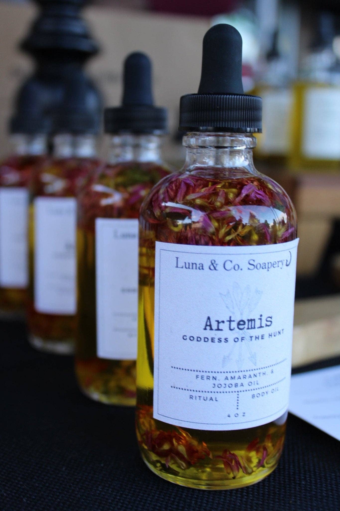 Luna & Co. Soapery - Venta al por mayor Aceites de baño/corporales - Aceite corporal Artemis1