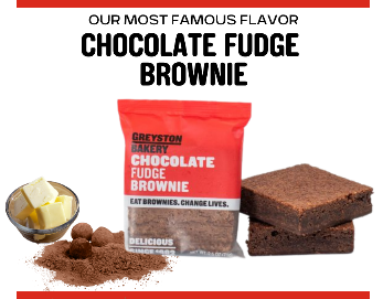 Greyston Bakery, Inc. - Wholesale Brownie - Chocolate Fudge Brownie 242
