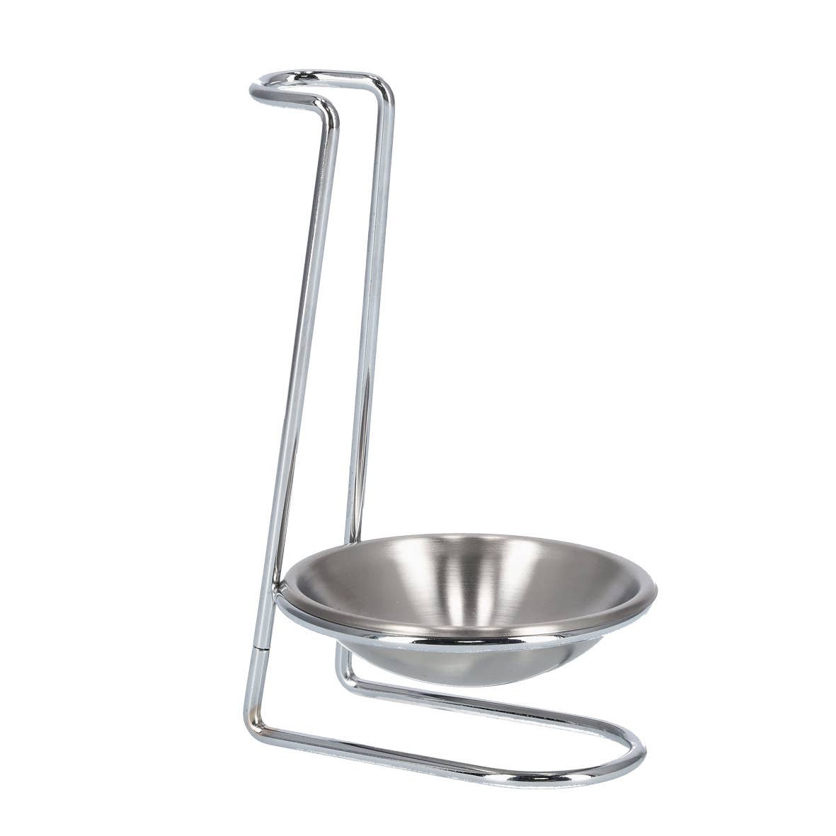 silver Spoon holder, chrome-plated metal/stainless steel for wholesale on Faire0