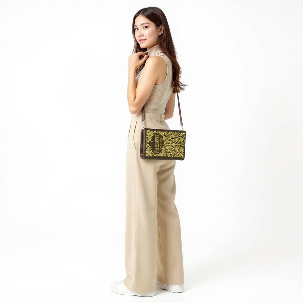 COMECO INC - Vendita all'ingrosso Pochette - Donna - Pochette a libro con motivo floreale Pride and Prejudice3