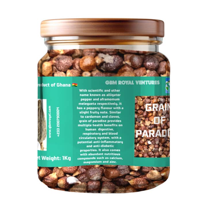 Grain Of Paradise for wholesale by GBM ROYAL VENTURES