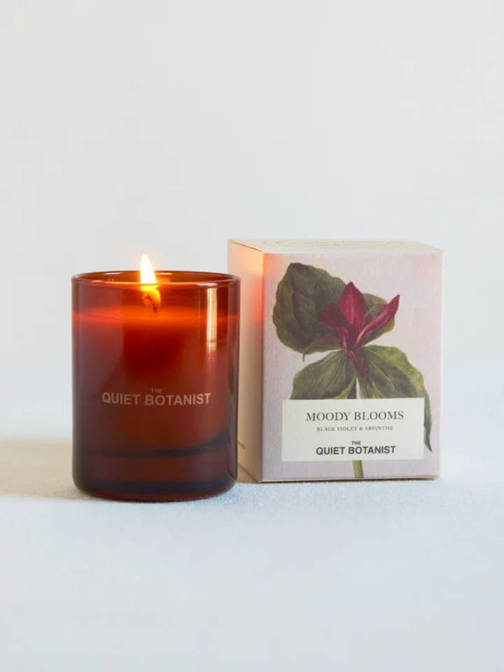 Moody Blooms - Mini Candle - Sample for wholesale by The Quiet Botanist