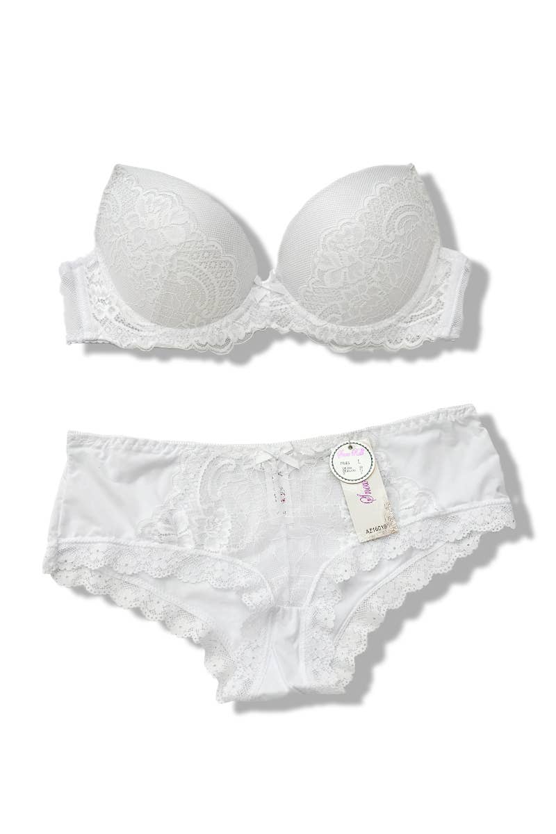 Belle Com'Elle - Vente Ensemble de lingerie – femme - Ensemble Soutien-gorge + Culotte Bonnet C / AZ160196