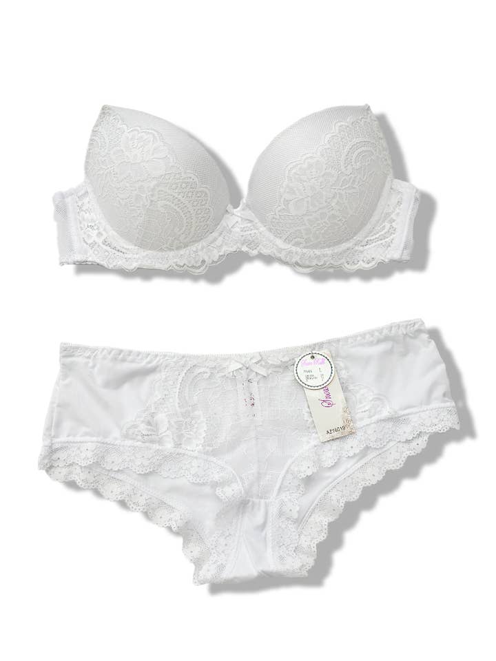 Belle Com'Elle - Wholesale Lingerie Set – women's - C Cup Bra + Panty Set/AZ160196