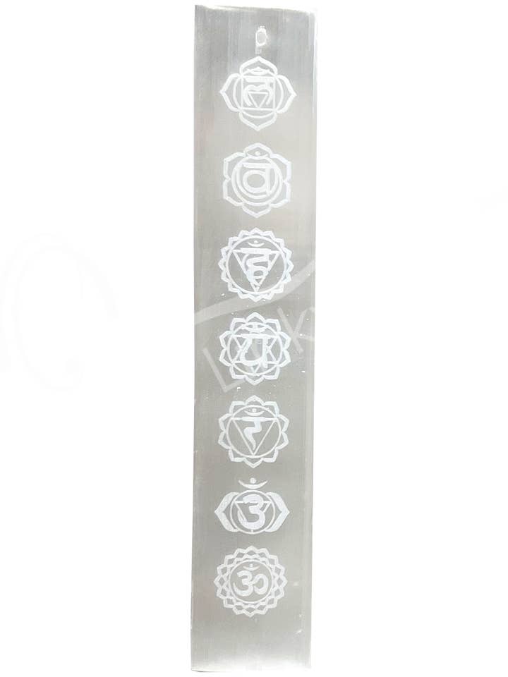 (PC)WIEROOKHOUDER - SELENIET CHAKRA 7-8"L X 1,75"B voor wholesale door Oceanic Linkways Inc